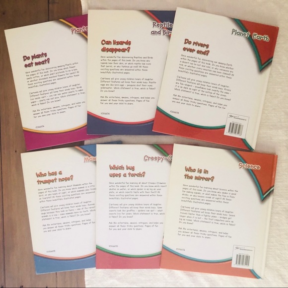 Hardcover “Ask Me” Book Series (Lot of 6) - Picture 2 of 5